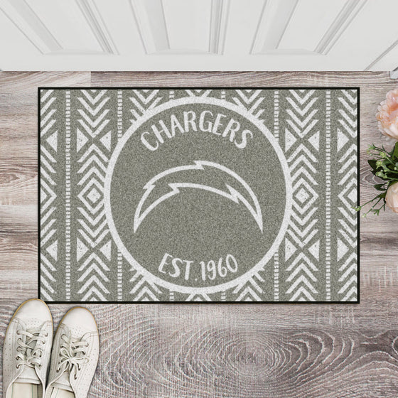 Los Angeles Chargers Southern Style Starter Mat Accent Rug - 19in. x 30in.