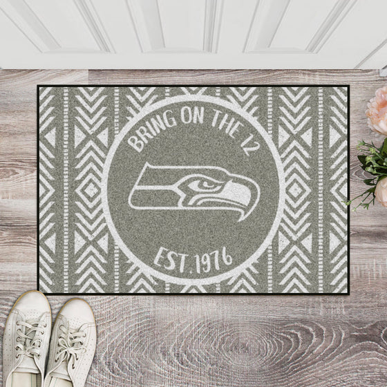 Seattle Seahawks Southern Style Starter Mat Accent Rug - 19in. x 30in.