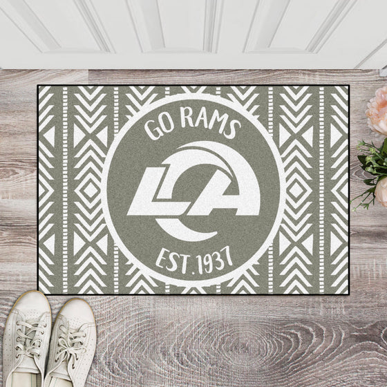 Los Angeles Rams Southern Style Starter Mat Accent Rug - 19in. x 30in.