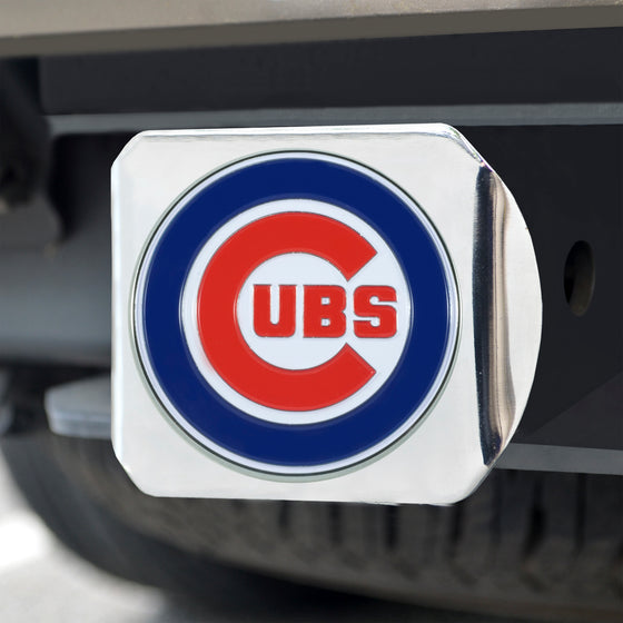 Chicago Cubs Hitch Cover - 3D Color Emblem