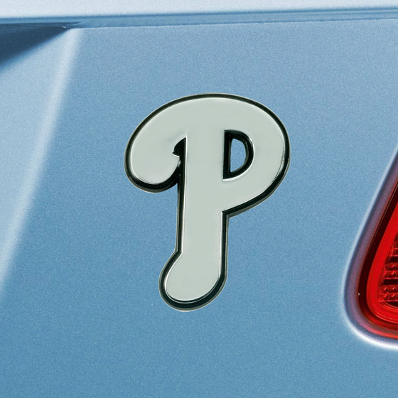 Philadelphia Phillies 3D Chrome Metal Emblem