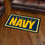 U.S. Navy 3ft. x 5ft. Plush Area Rug