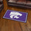 Kansas State Wildcats 3ft. x 5ft. Plush Area Rug