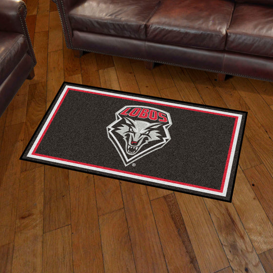 New Mexico Lobos 3ft. x 5ft. Plush Area Rug