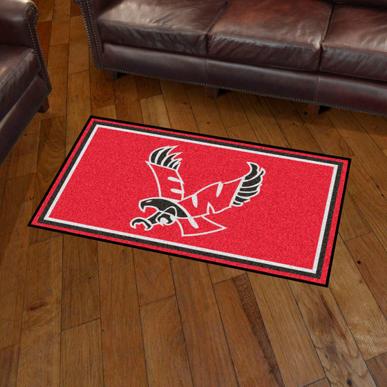 Eastern Washington Eagles 3ft. x 5ft. Plush Area Rug