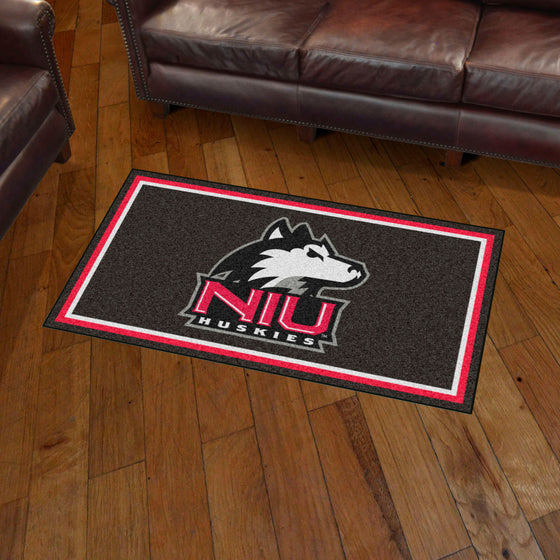 Northern Illinois Huskies 3ft. x 5ft. Plush Area Rug