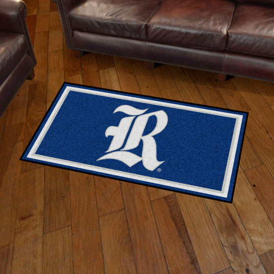 Rice Owls 3ft. x 5ft. Plush Area Rug