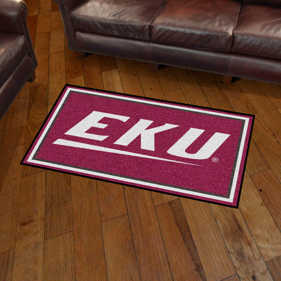 Eastern Kentucky Colonels 3ft. x 5ft. Plush Area Rug