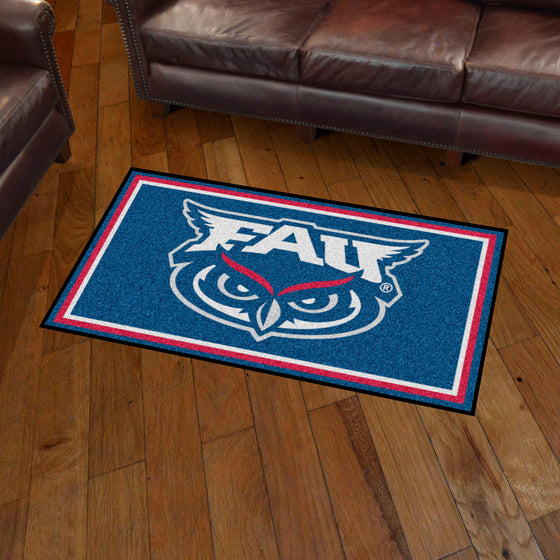 FAU Owls 3ft. x 5ft. Plush Area Rug