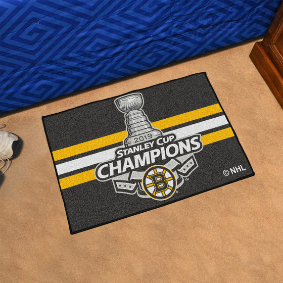 Tampa Bay Lightning Starter Mat Accent Rug - 19in. x 30in., 2020 NHL Stanley Cup Champions