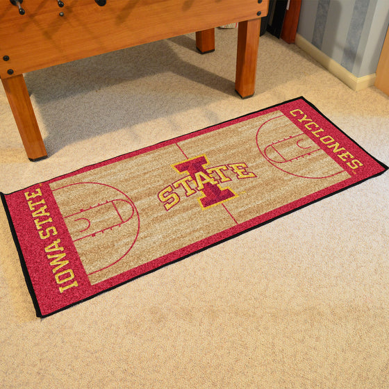 Iowa State Cyclones Court Runner Rug - 30in. x 72in.