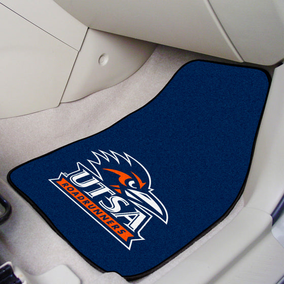 UTSA Roadrunners Front Carpet Car Mat Set - 2 Pieces