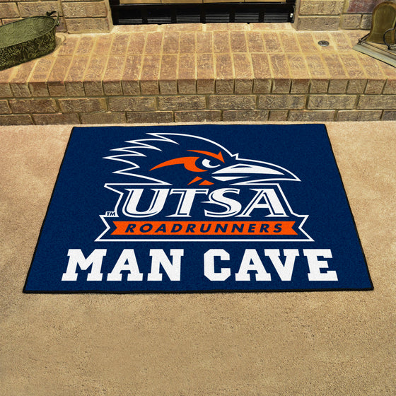 UTSA Roadrunners Man Cave All-Star Rug - 34 in. x 42.5 in.