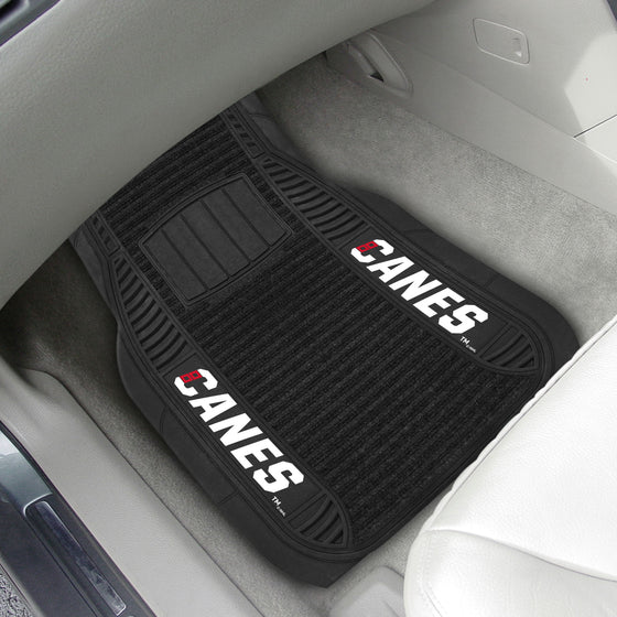 Carolina Hurricanes 2 Piece Deluxe Car Mat Set