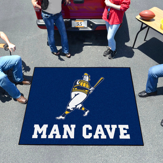 Milwaukee Brewers Man Cave Tailgater Rug - 5ft. x 6ft.