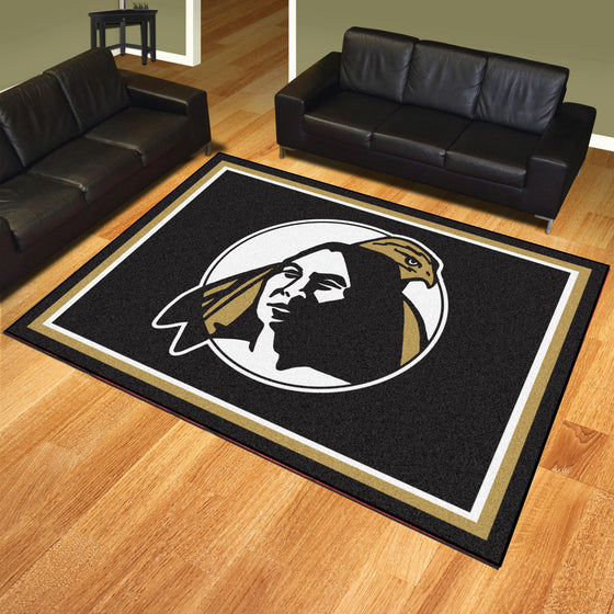 UNC Pembroke Braves 8ft. x 10 ft. Plush Area Rug