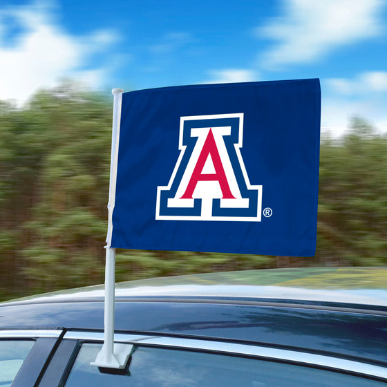 Arizona Wildcats Car Flag Large 1pc 11" x 14"