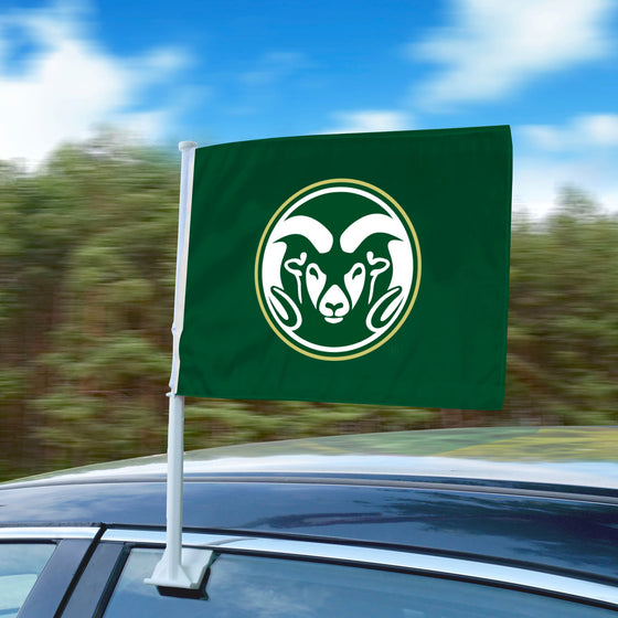 Colorado State Rams Car Flag Large 1pc 11" x 14"