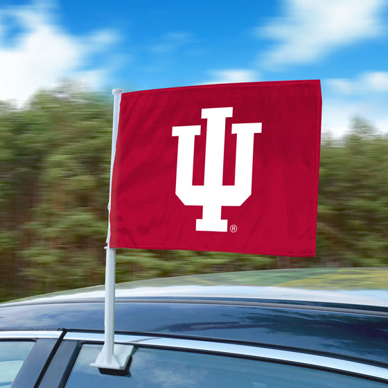 Indiana Hooisers Car Flag Large 1pc 11" x 14"