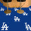 Los Angeles Dodgers Team Carpet Tiles - 45 Sq Ft.