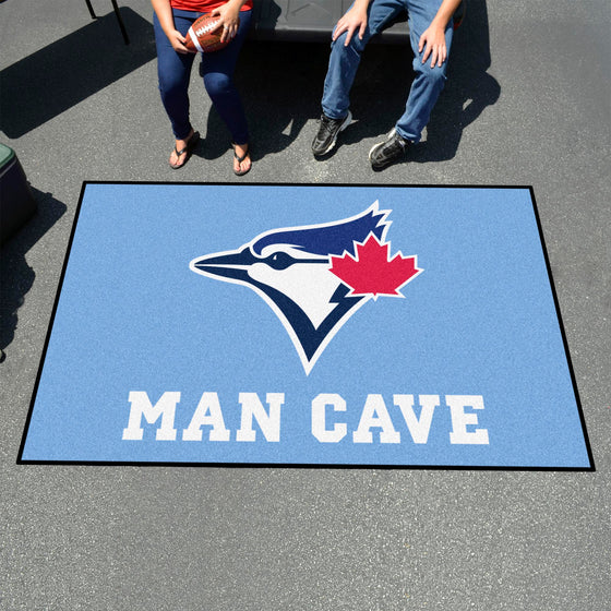 Toronto Blue Jays Man Cave Ulti-Mat Rug - 5ft. x 8ft.