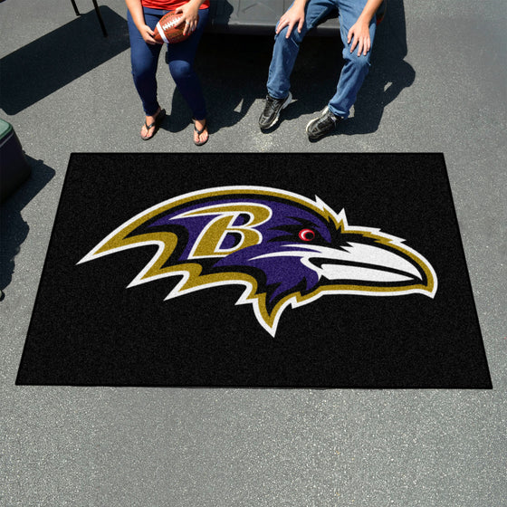 Baltimore Ravens Ulti-Mat Rug - 5ft. x 8ft.