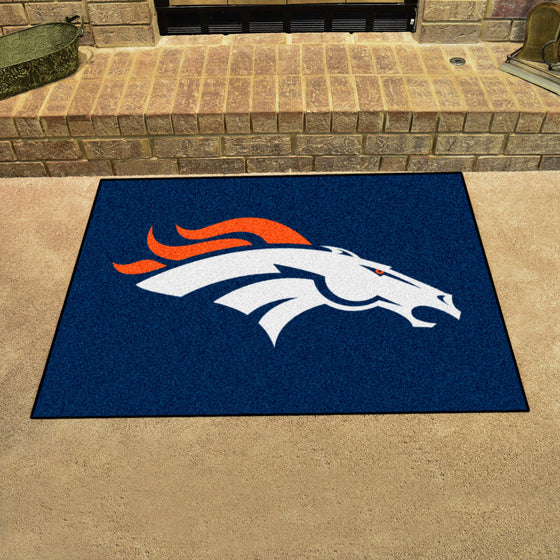 Denver Broncos All-Star Rug - 34 in. x 42.5 in.