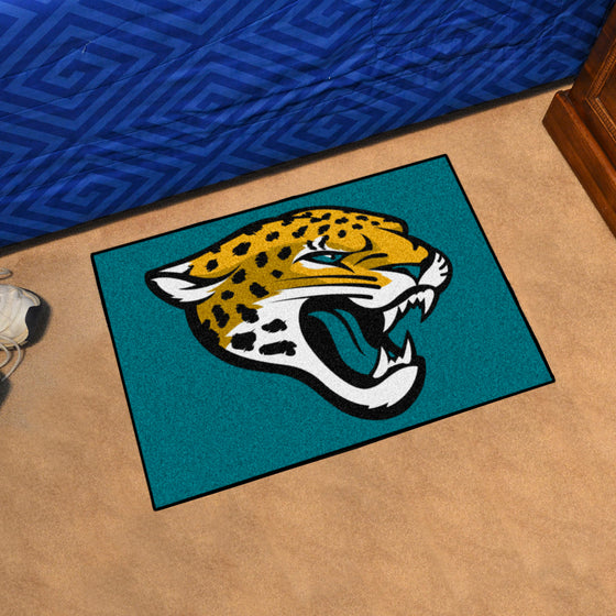 Jacksonville Jaguars Starter Mat Accent Rug - 19in. x 30in.