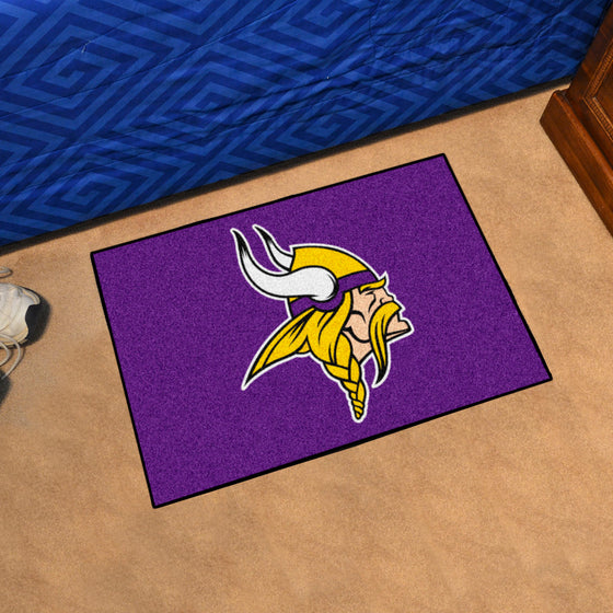 Minnesota Vikings Starter Mat Accent Rug - 19in. x 30in.