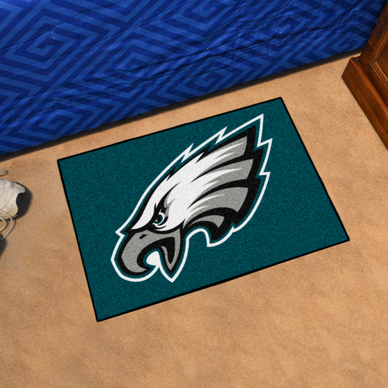 Philadelphia Eagles Starter Mat Accent Rug - 19in. x 30in.