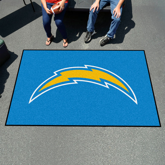 Los Angeles Chargers Ulti-Mat Rug - 5ft. x 8ft.