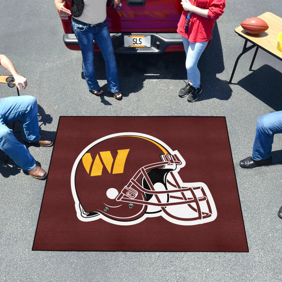 Washington Commanders Tailgater Rug - 5ft. x 6ft., Helmet Logo