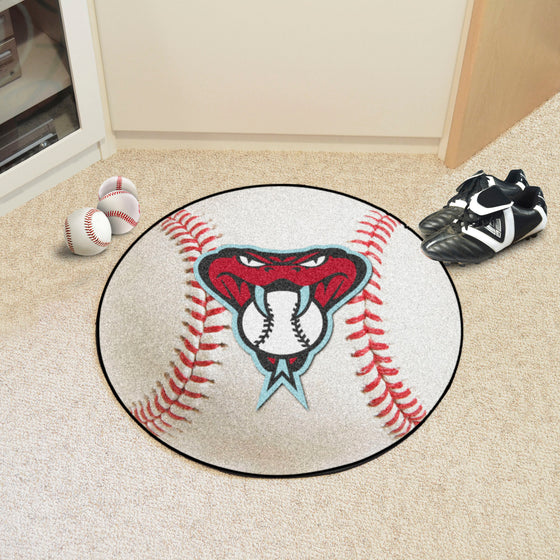 Arizona Diamondbacks Baseball Rug - 27in. Diameter