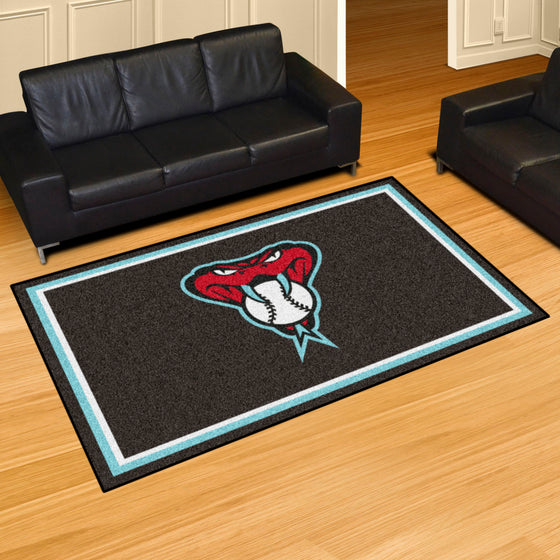 Arizona Diamondbacks 4ft. x 6ft. Plush Area Rug