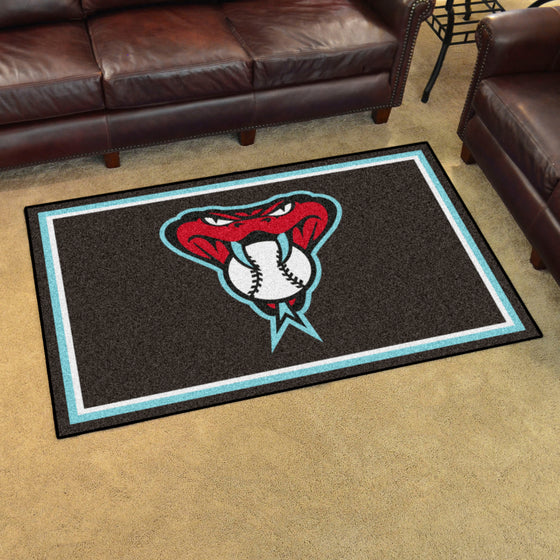 Arizona Diamondbacks 5ft. x 8 ft. Plush Area Rug