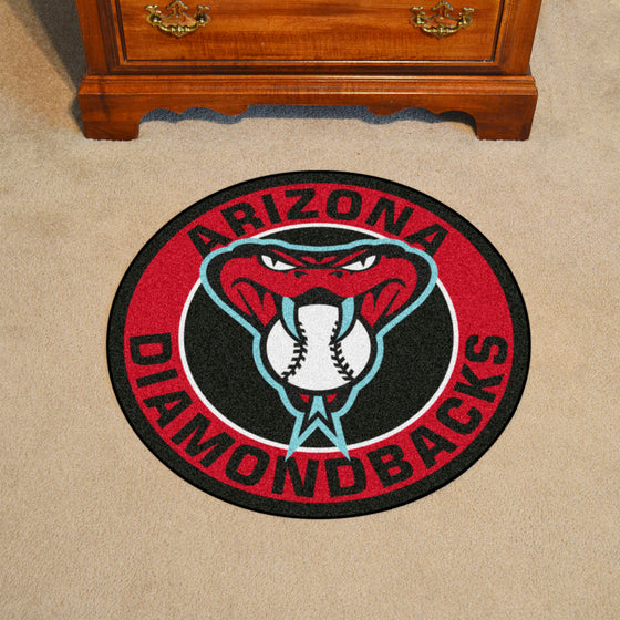 Arizona Diamondbacks Roundel Rug - 27in. Diameter