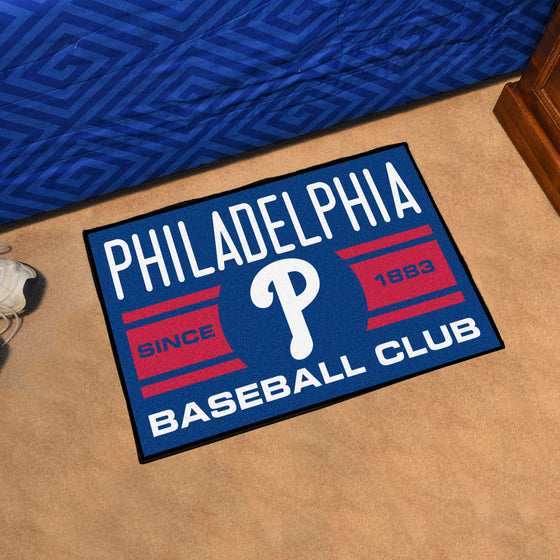 Philadelphia Phillies Starter Mat Accent Rug - 19in. x 30in.