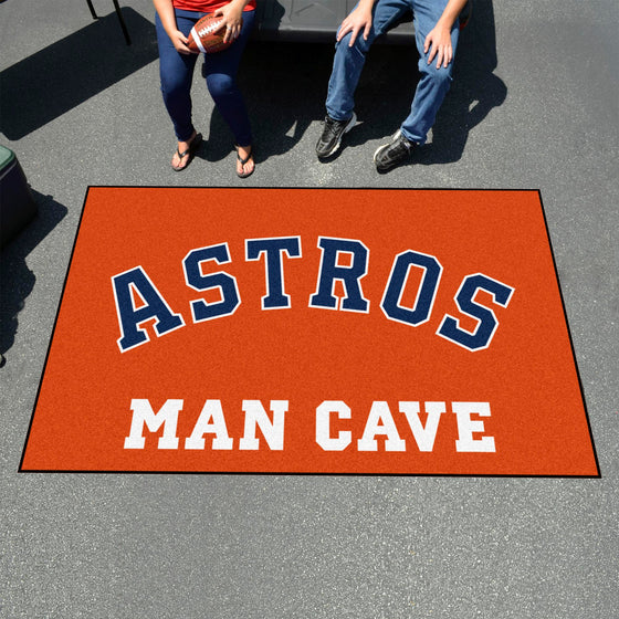 Houston Astros Man Cave Ulti-Mat Rug - 5ft. x 8ft.