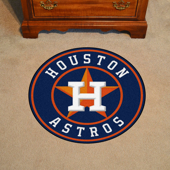 Houston Astros Roundel Rug - 27in. Diameter