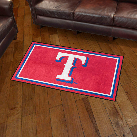 Texas Rangers 3ft. x 5ft. Plush Area Rug