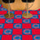 Chicago Cubs Team Carpet Tiles - 45 Sq Ft.