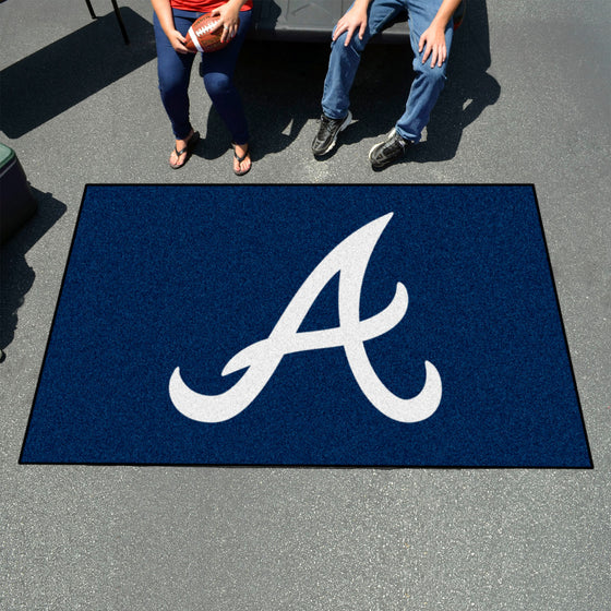 Atlanta Braves Ulti-Mat Rug - 5ft. x 8ft.