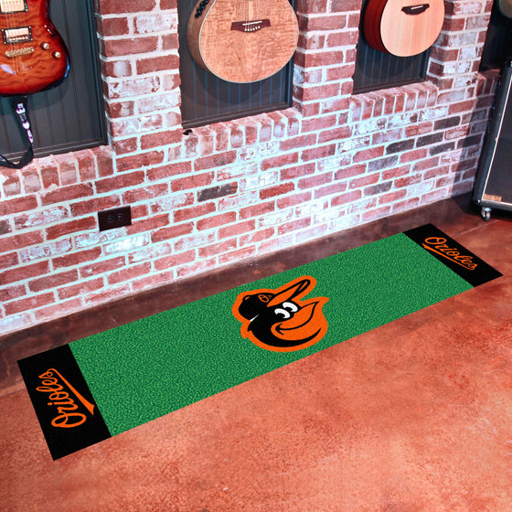 Baltimore Orioles Putting Green Mat - 1.5ft. x 6ft.