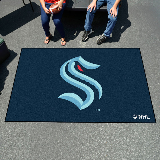 Seattle Kraken Ulti-Mat Rug - 5ft. x 8ft.