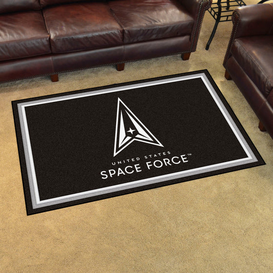 U.S. Space Force 4ft. x 6ft. Plush Area Rug