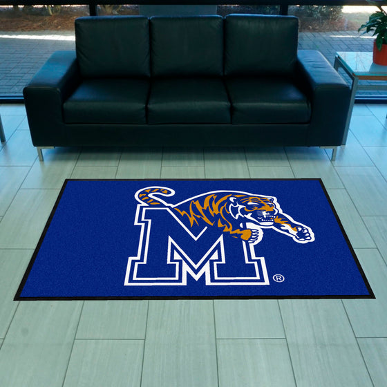 Memphis 4X6 High-Traffic Mat with Durable Rubber Backing - Landscape Orientation