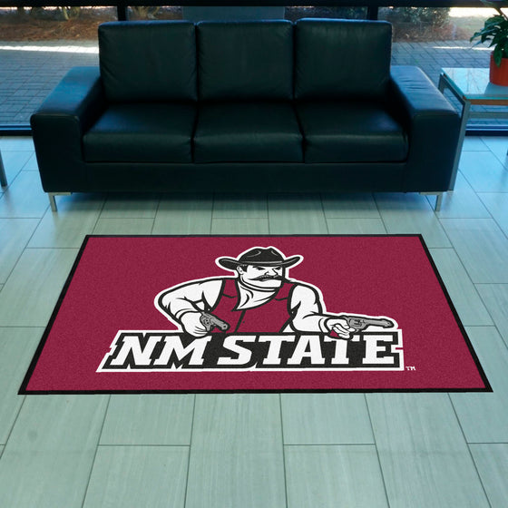 New Mexico State4X6 High-Traffic Mat with Durable Rubber Backing - Landscape Orientation