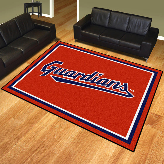 Cleveland Guardians 8ft. x 10 ft. Plush Area Rug