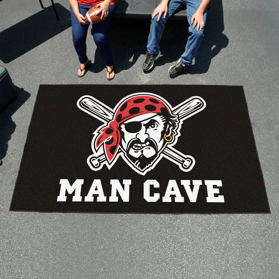 Pittsburgh Pirates Man Cave Ulti-Mat Rug - 5ft. x 8ft.