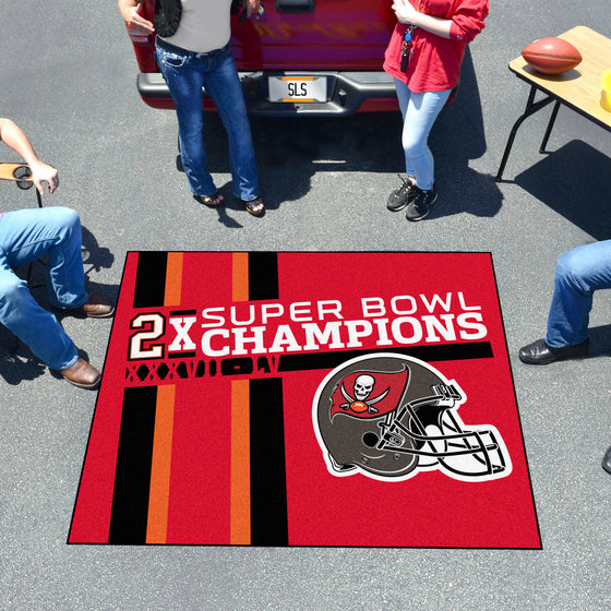 Tampa Bay Buccaneers Dynasty Tailgater Rug - 5ft. x 6ft.